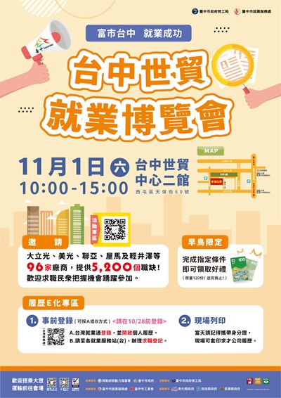 1141101台中世貿就業博覽會
